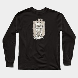 Anatomy Linoprint Long Sleeve T-Shirt